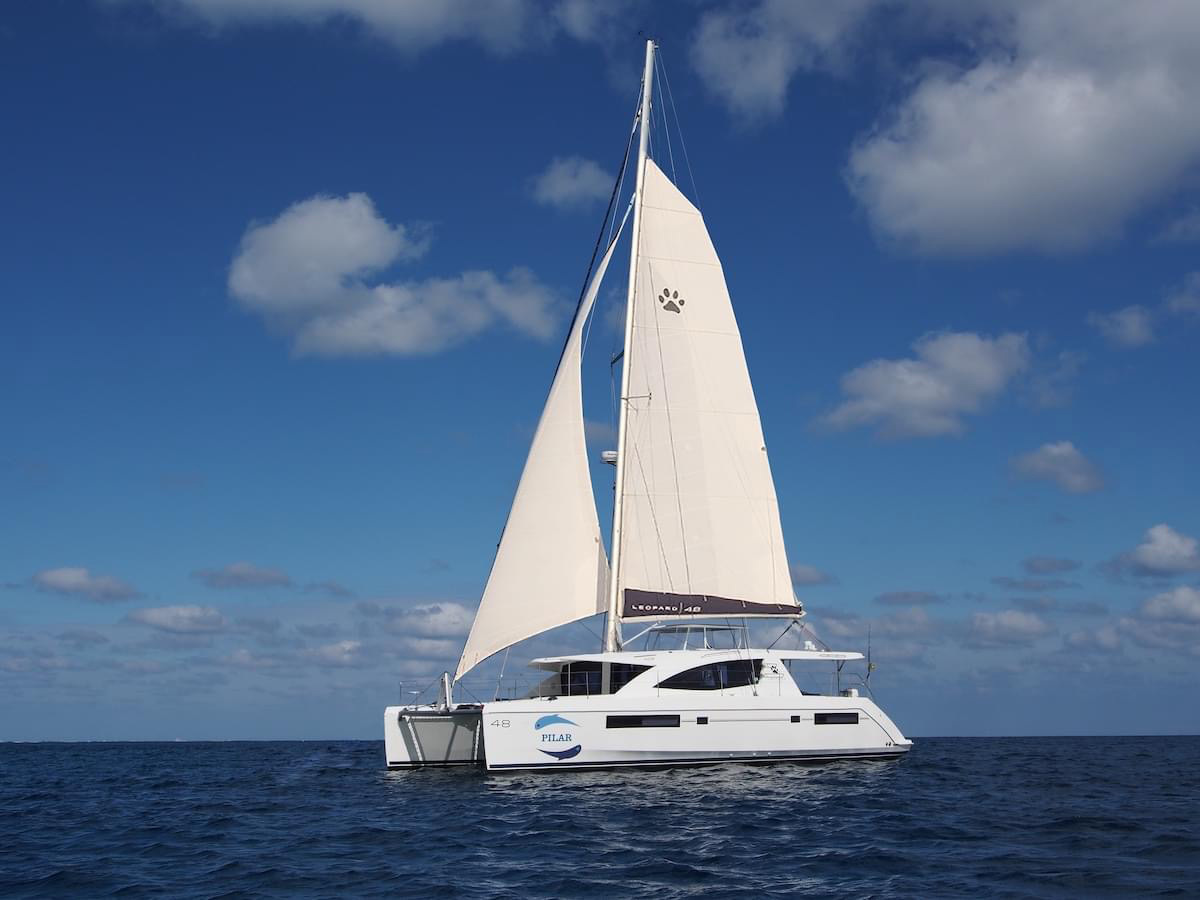 Stephen and Dawn's Catamaran 