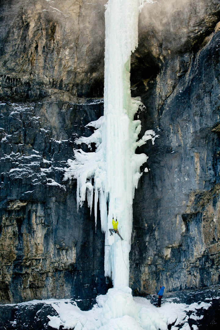 Graham Zimmerman Waterfall Climb
