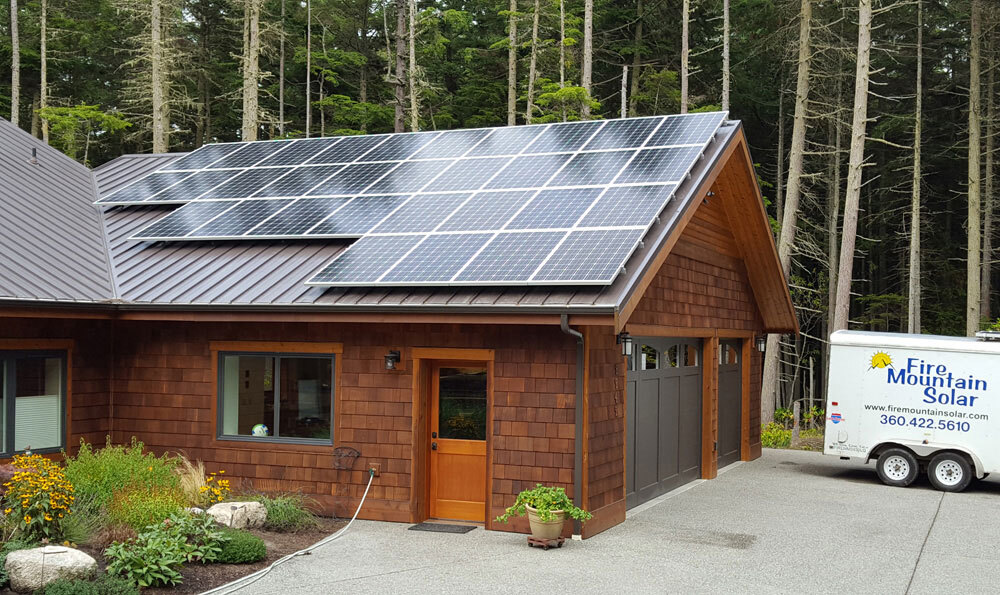 Fire Mountain Solar Cabin Solar System