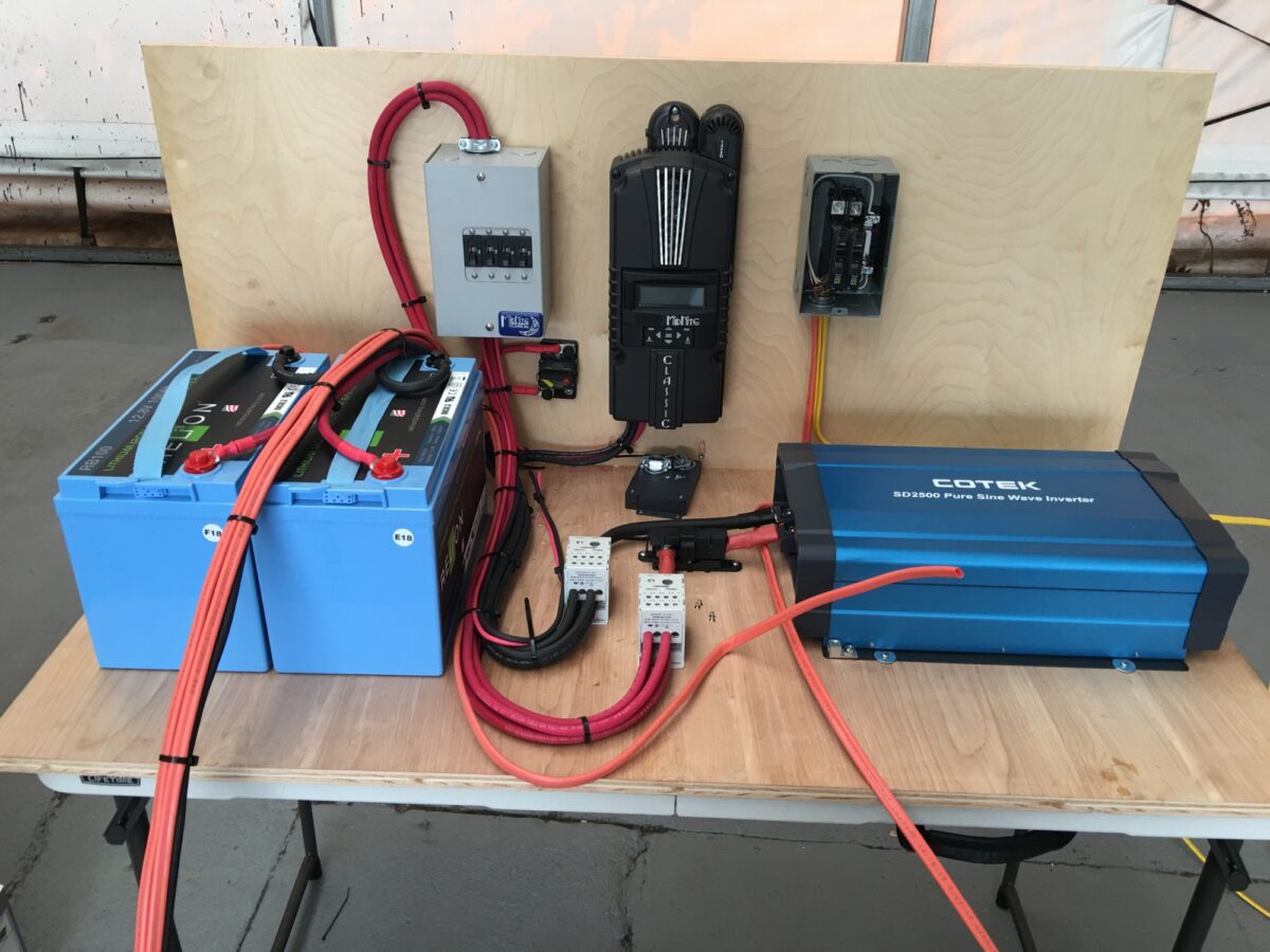 charging lifepo4 battery with lead acid charger