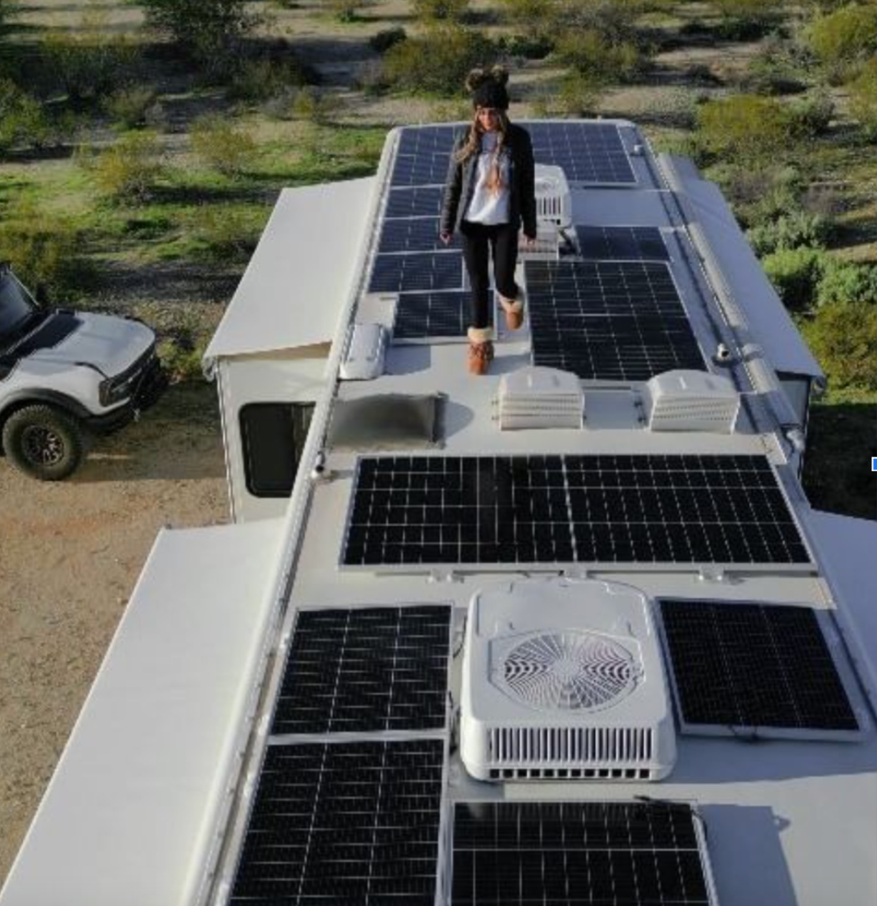 Amanda Boles RV Solar Panels