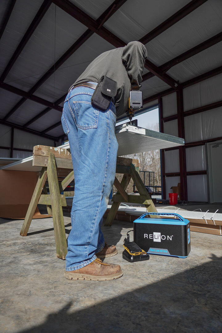 Outlaw Portable Power Station Construction Site