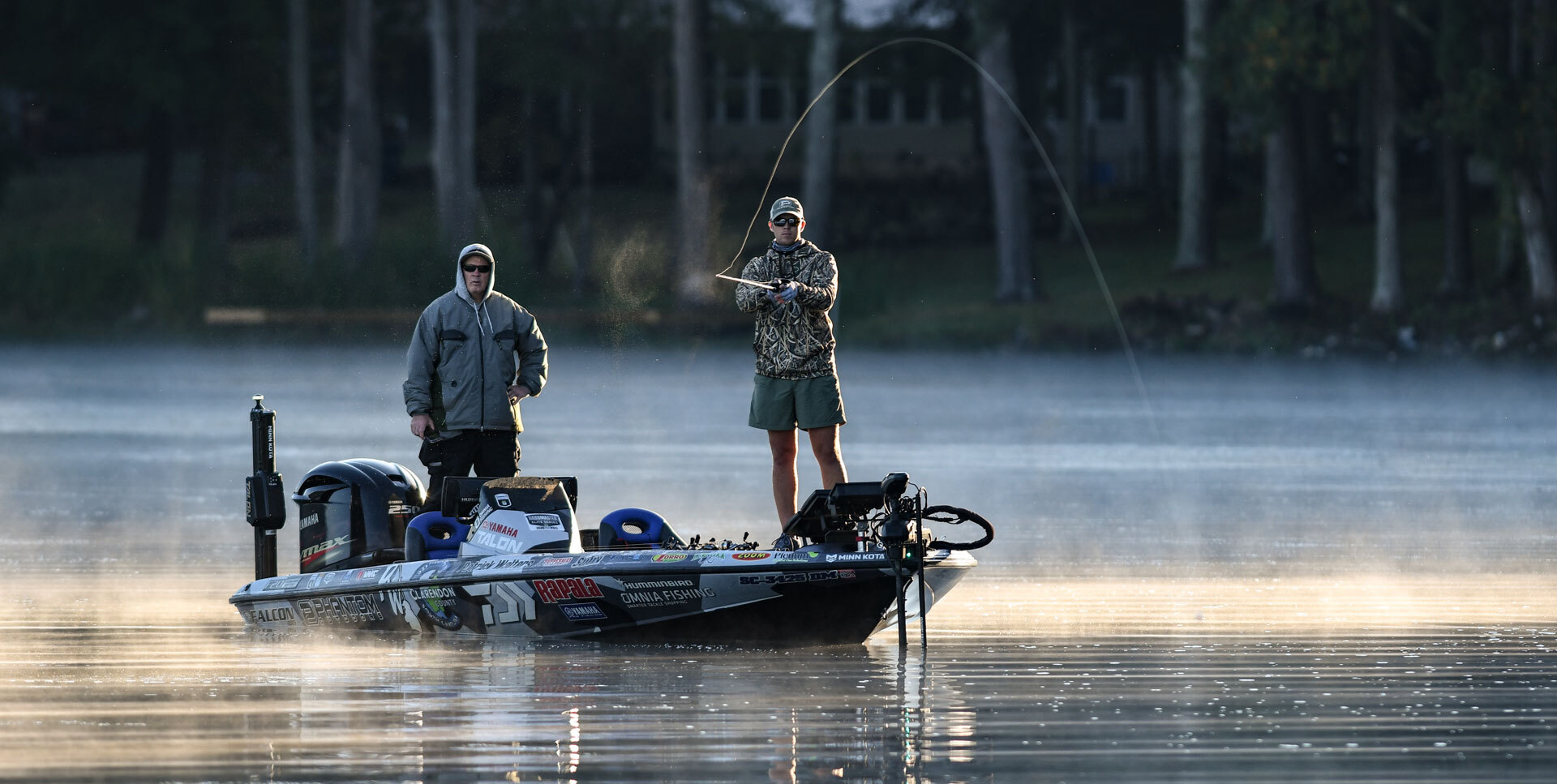 Pro Angler Patrick Walters Lithium Powered Bass Boat