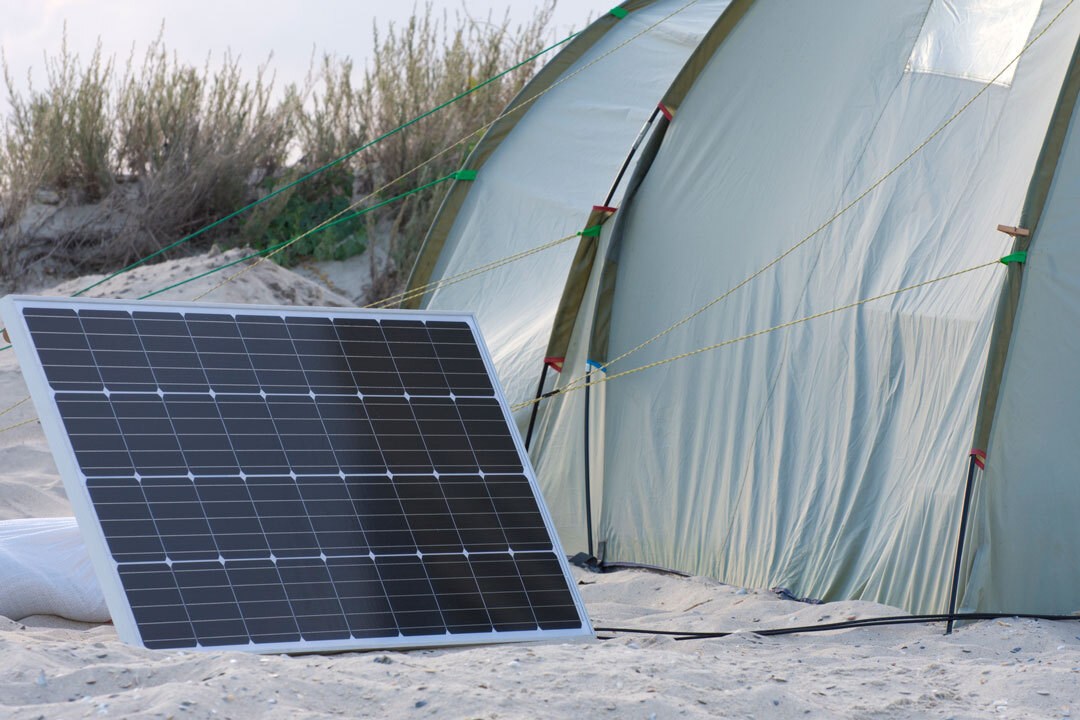 Solar Power System For Camping