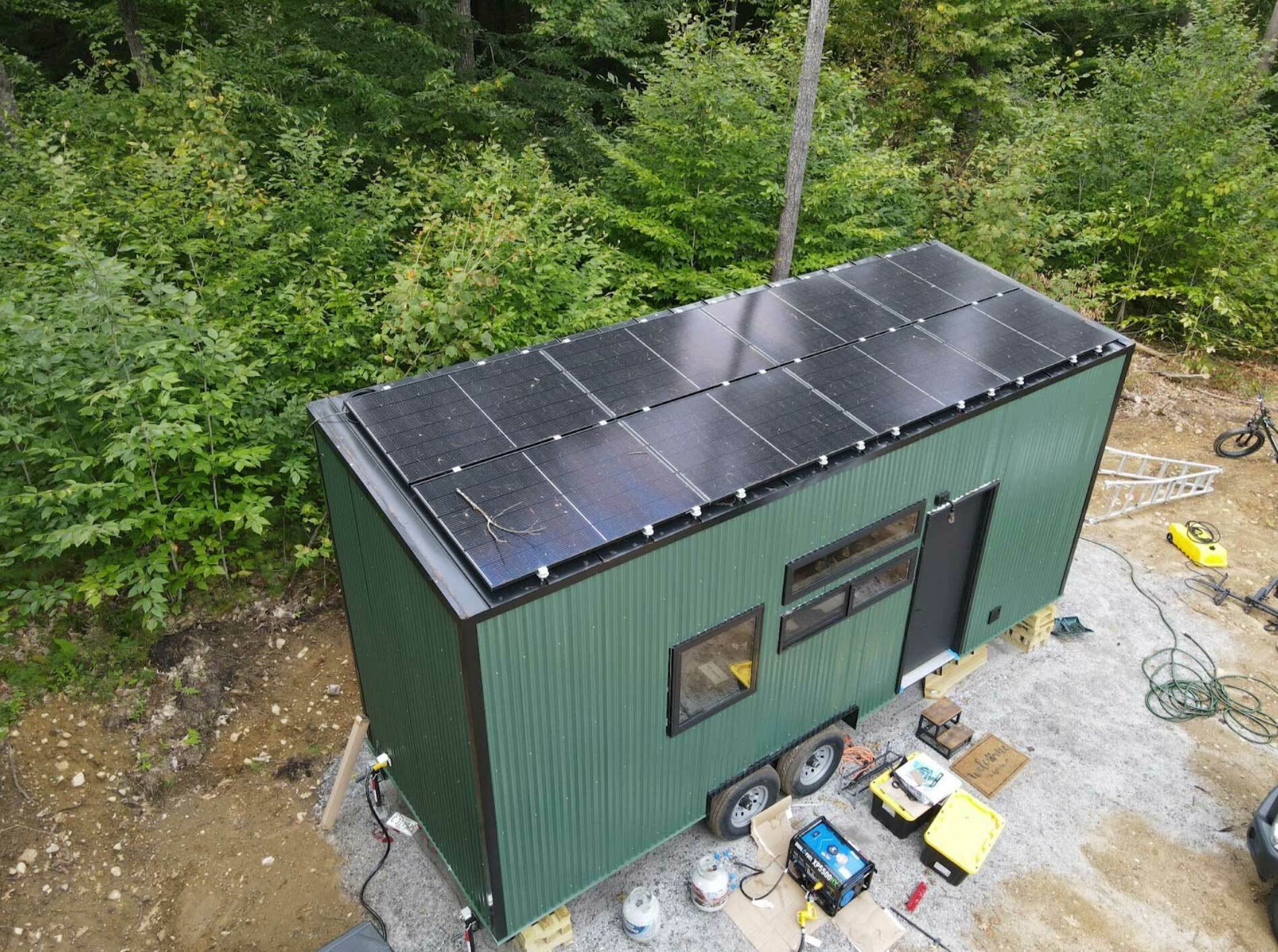 Jarrod Tocci Tiny Home Solar System