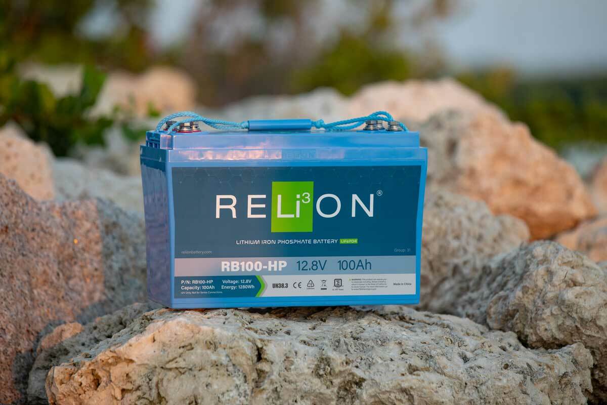 RB100-HP lithium battery for your bass boat RB100-HP lithium battery for your bass boat