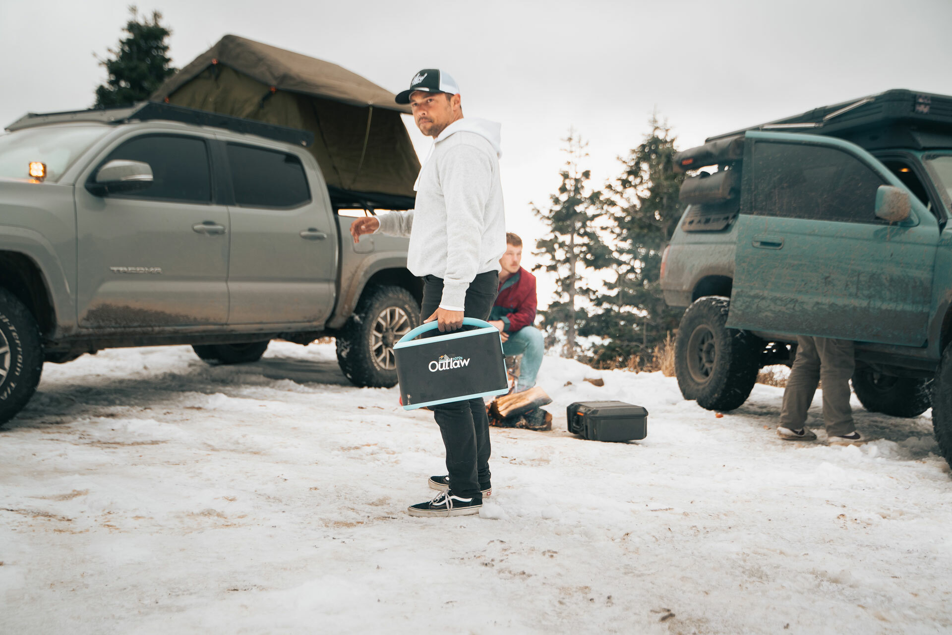 Outlaw Portable Power Station In Outdoor Environment