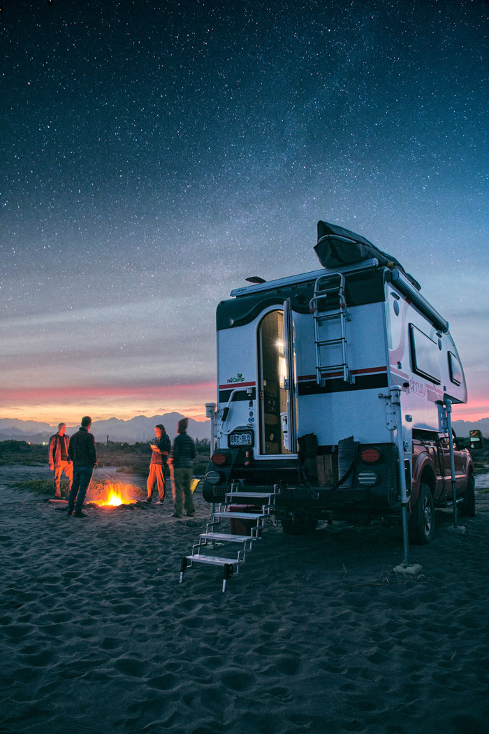 Seth Truck Camping Baja