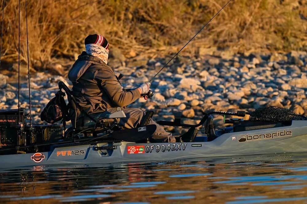 Shane LeMmon kayak fishing power system 