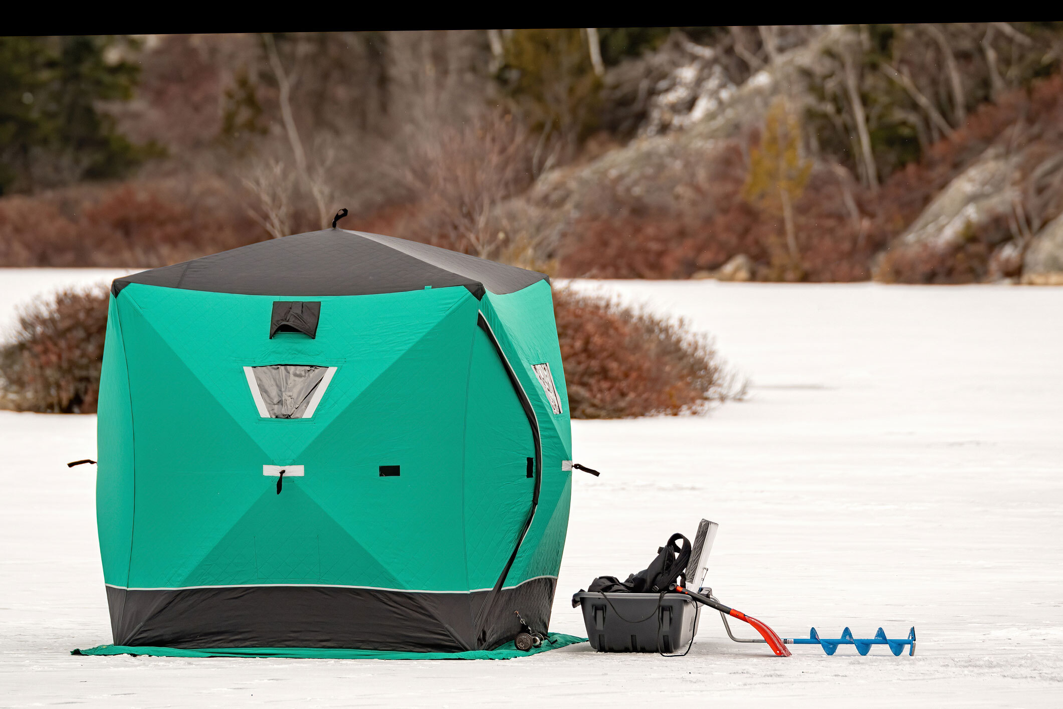 Staying Warm While Ice Fishing