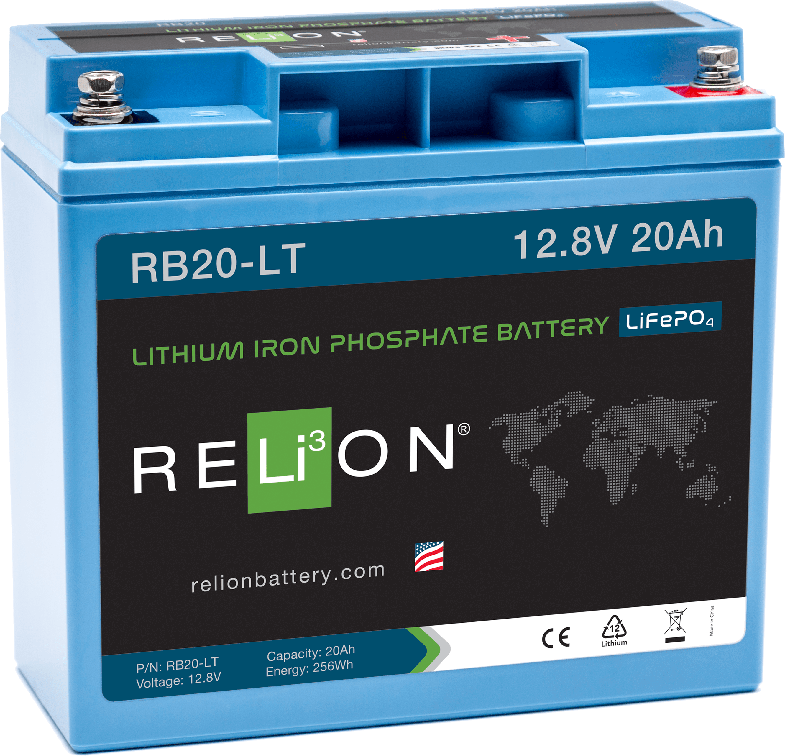 Cold Weather Lithium Deep Cycle Battery Relion